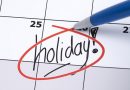 What is a holiday?